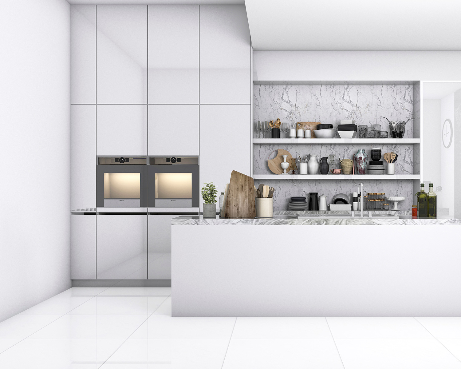 กระเบื้องพอร์ซเลน SUPER SUPER WHITE NANO(XY6600L) 60x60 cm. - Image 2