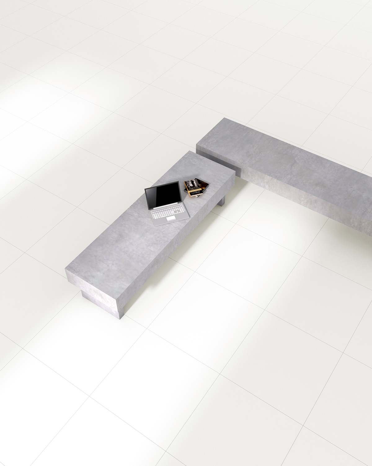 กระเบื้องพอร์ซเลน EXTREME WHITE MATT(SP6200M) 60x60 cm. - Image 2