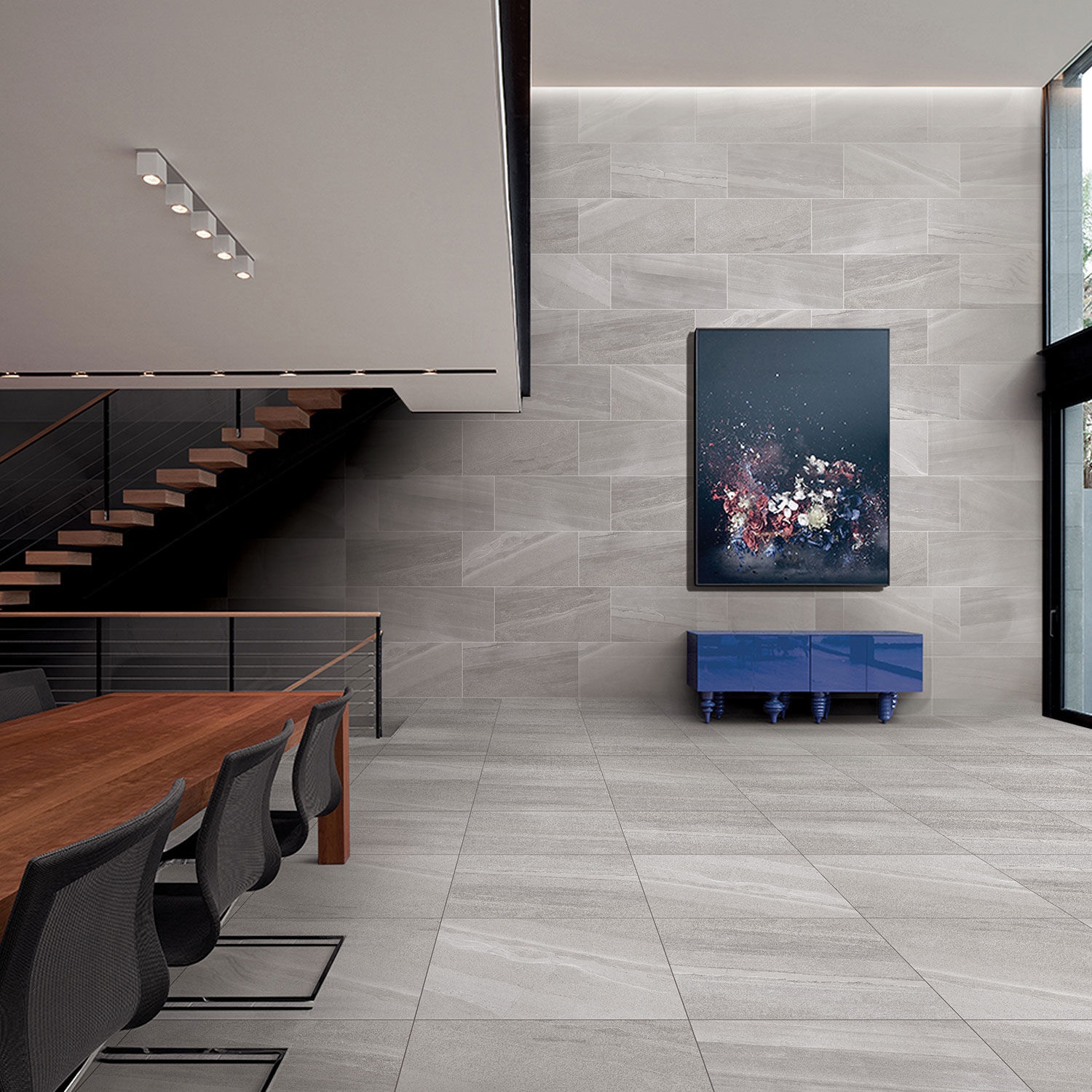 กระเบื้องพอร์ซเลน Archistone Light Grey Lappato (C60253P) 60x60 cm. - Image 2