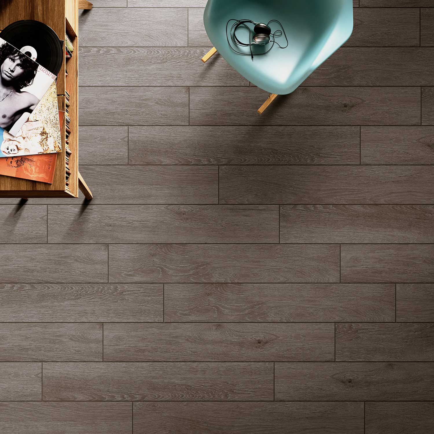 กระเบื้องลายไม้ ALBERO GRIGIO NATURAL (C159306) (1.215 sq.m.) 15x90 cm. - Image 2