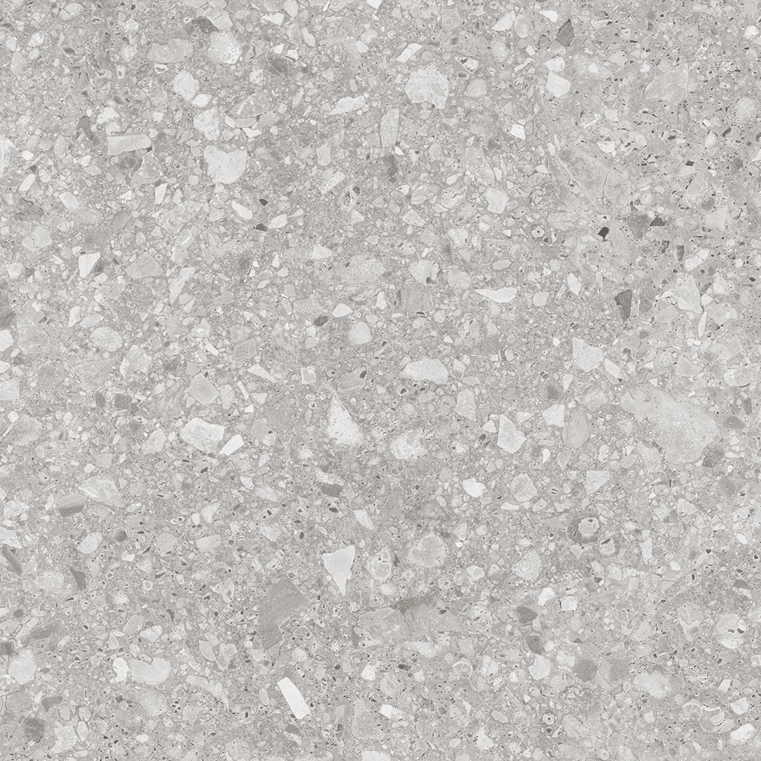 กระเบื้องพอร์ซเลน V TERRAZZO Light grey Matt (VTZ6003) (1.44 sq.m.) 60x60 cm.
